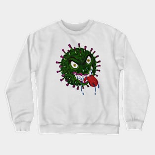 Corona virus Crewneck Sweatshirt